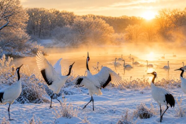Birdwatching in Hokkaido Winter: Whooper Swans, Red-crowned Cranes, and Where to See Them