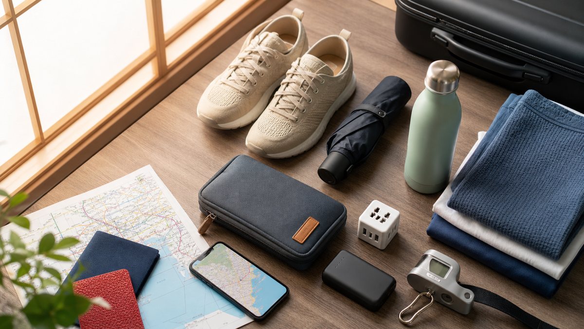 Japan packing list 2026 travel essentials for first-time visitors